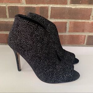 Nina Merima peep toe high heel ankle boots women’s size US 8.5 M NEW